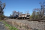 SOU 88961 as a buffer car on an empty ethanol train